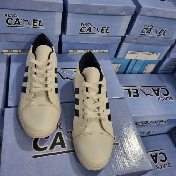 Black Stripe Canvas Sneakers (rotterdam (991) – 41-44)