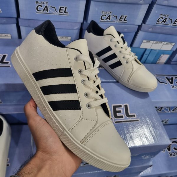 Black Stripe Canvas Sneakers (rotterdam (991) – 41-44)