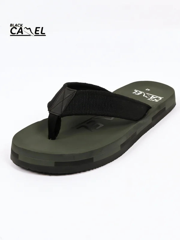 Black Camel Casual Slippers (strider – 40-44)