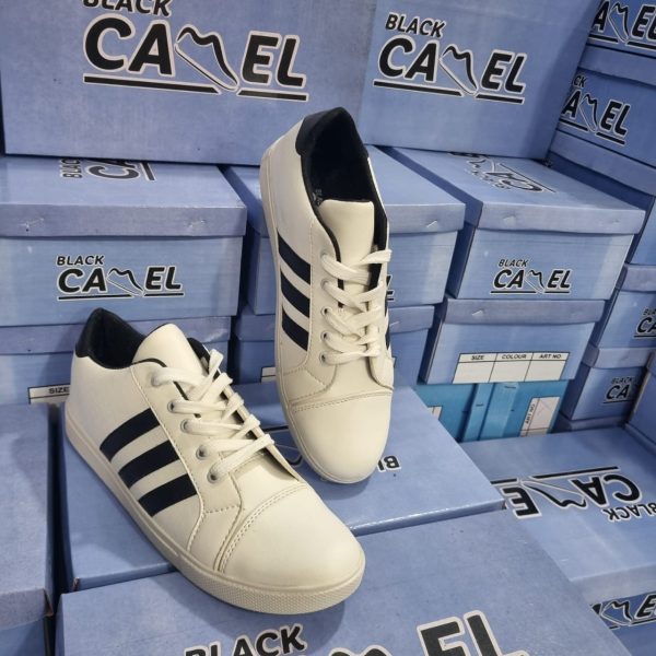 Black Stripe Canvas Sneakers (rotterdam (991) – 41-44)